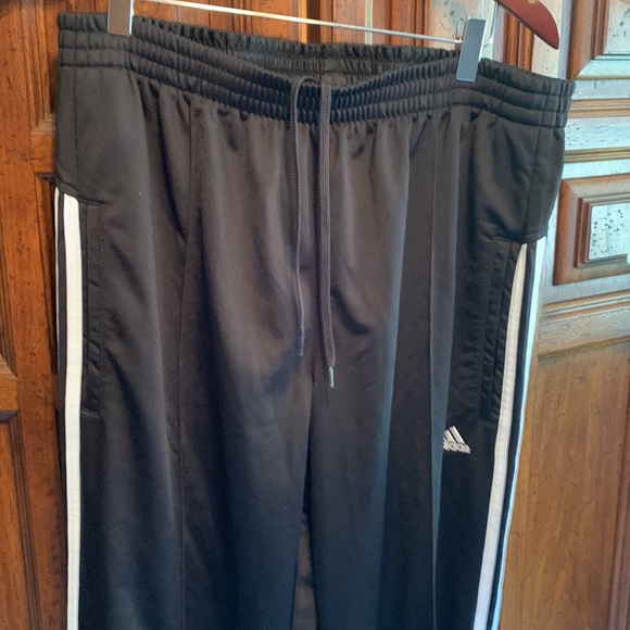 ADIDAS Men’s Black Track Pants Large - Picture 4 of 6